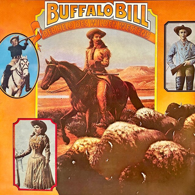Kirjankansi teokselle Buffalo Bill, Der Held des wilden Westens