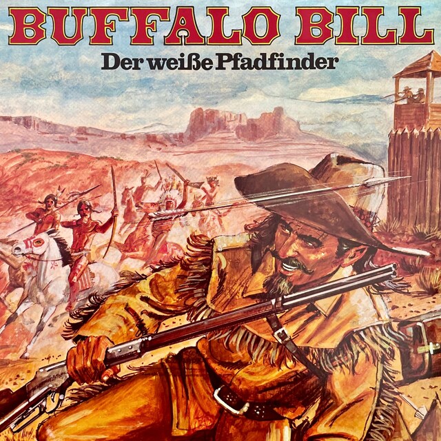 Portada de libro para Buffalo Bill, Der weiße Pfadfinder