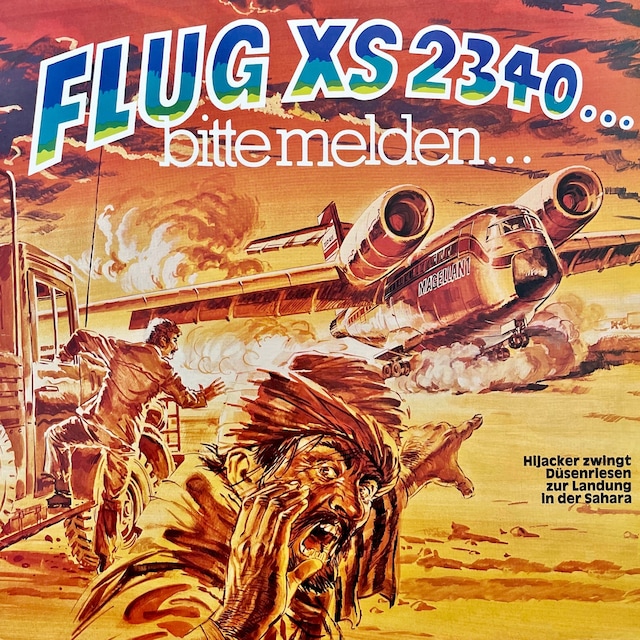 Book cover for Flug XS 2340 - bitte melden