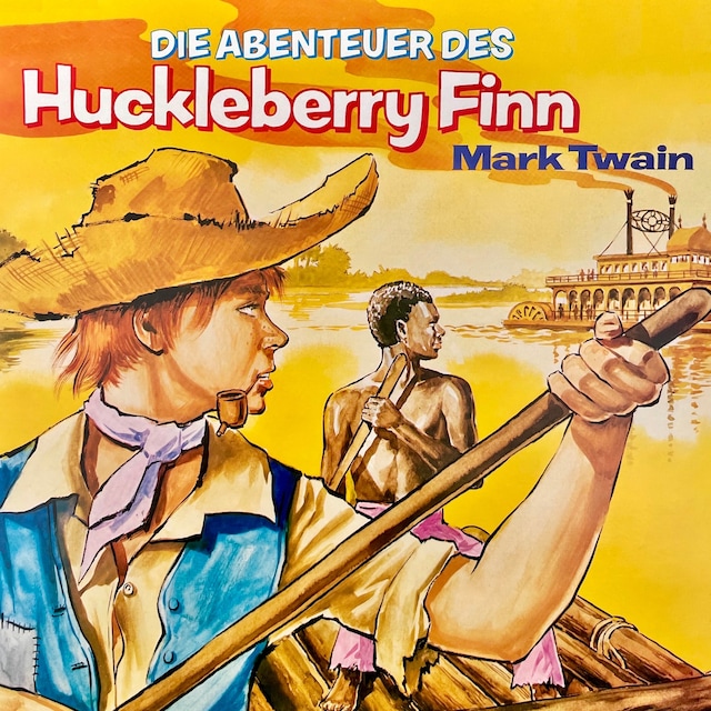 Boekomslag van Die Abenteuer des Huckleberry Finn