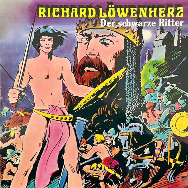 Okładka książki dla Richard Löwenherz, Der schwarze Ritter