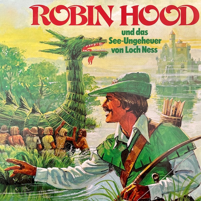 Kirjankansi teokselle Robin Hood, Robin Hood und das See-Ungeheuer von Loch Ness