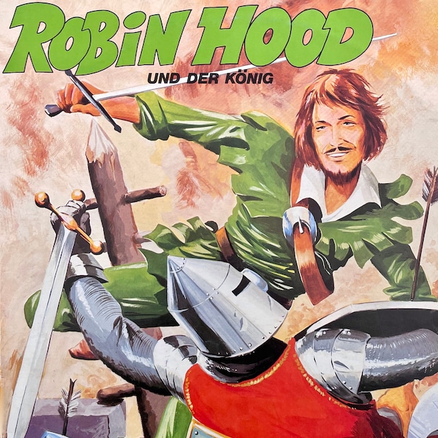 Book cover for Robin Hood, Robin Hood und der König
