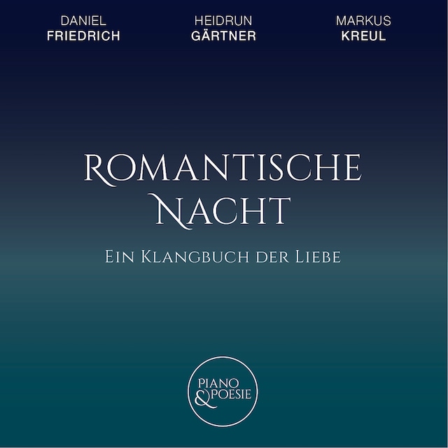 Kirjankansi teokselle Ein Klangbuch der Liebe, Romantische Nacht