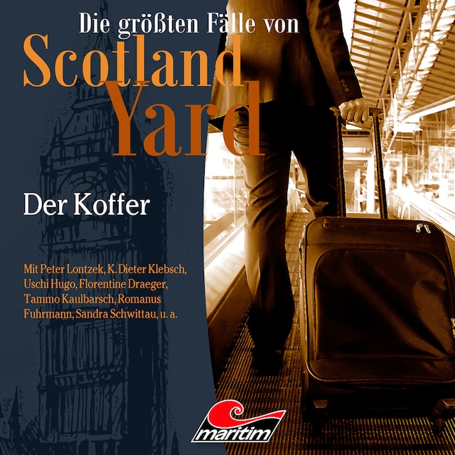 Die größten Fälle von Scotland Yard, Folge 47: Der Koffer Book cover for Die größten Fälle von Scotland Yard, Folge 47: Der Koffer