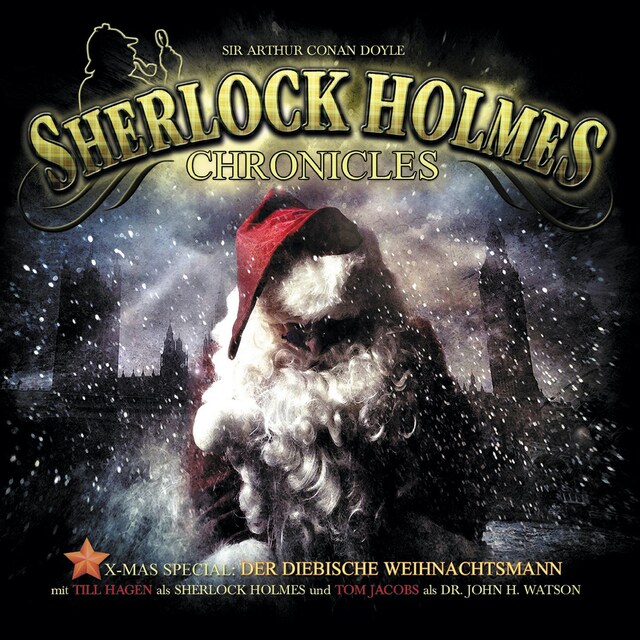 Portada de libro para Sherlock Holmes Chronicles, X-Mas Special 1: Der diebische Weihnachtsmann