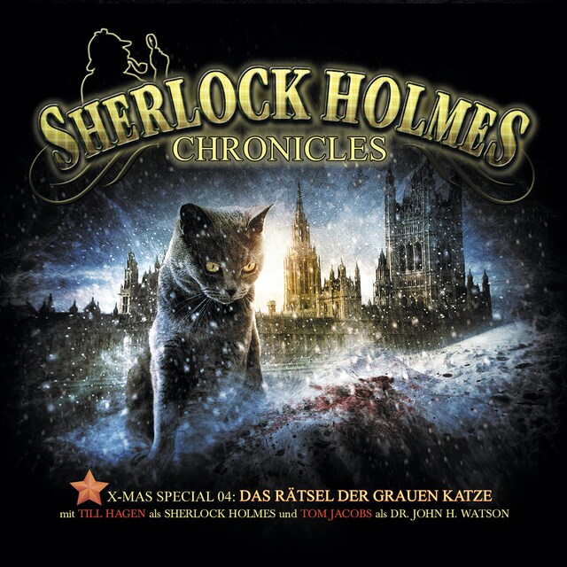 Copertina del libro per Sherlock Holmes Chronicles, X-Mas Special 4: Das Rätsel der grauen Katze