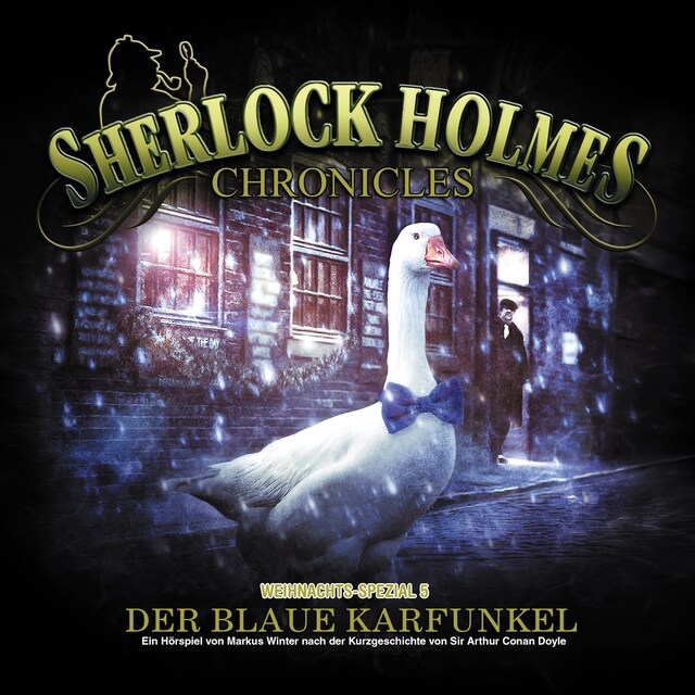 Book cover for Sherlock Holmes Chronicles, X-Mas Special 5: Der blaue Karfunkel