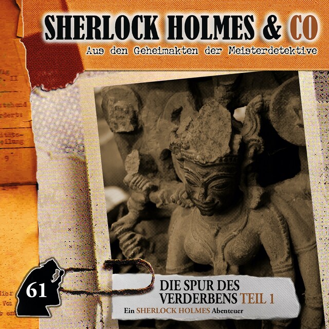 Book cover for Sherlock Holmes & Co, Folge 61: Die Spur des Verderbens, Episode 1