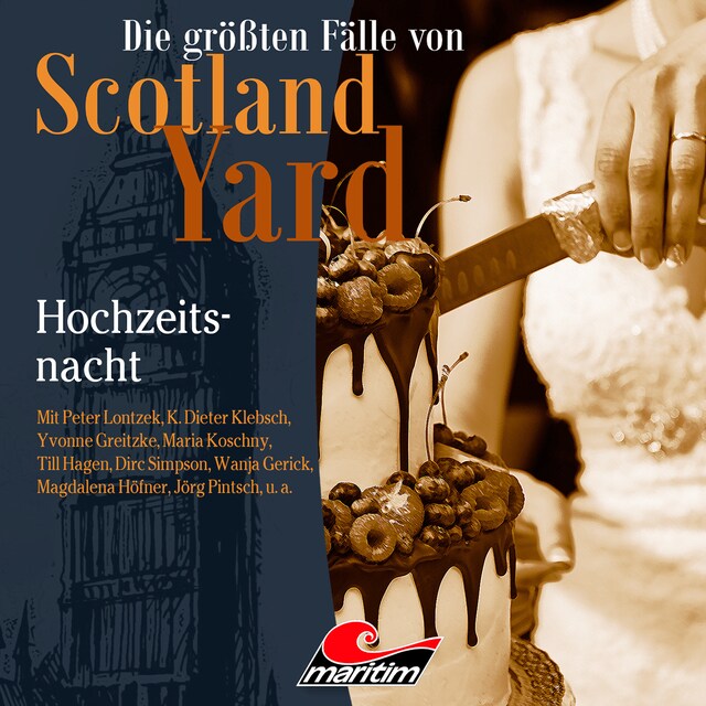 Book cover for Die größten Fälle von Scotland Yard, Folge 49: Hochzeitsnacht