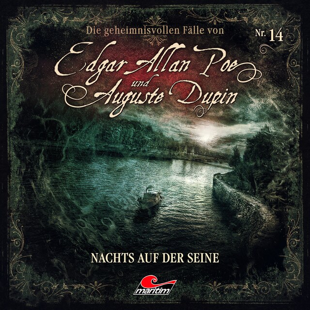 Bogomslag for Edgar Allan Poe & Auguste Dupin, Folge 14: Nachts auf der Seine
