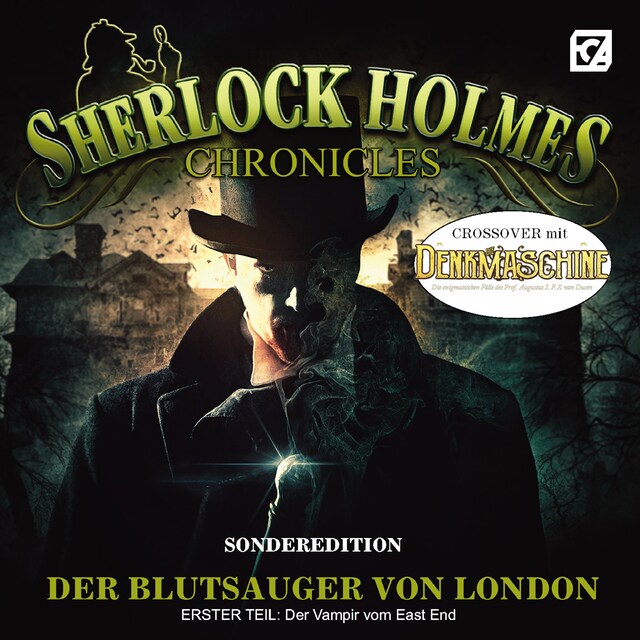 Boekomslag van Sherlock Holmes Chronicles, Sonderedition: Der Blutsauger von London, Teil 1: Der Vampir vom East End