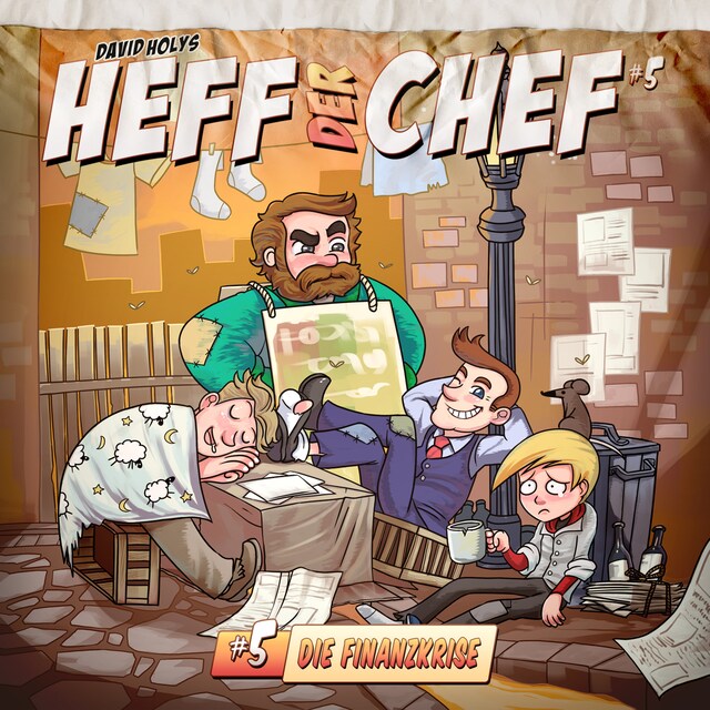 Book cover for Heff der Chef, Folge 5: Die Finanzkrise