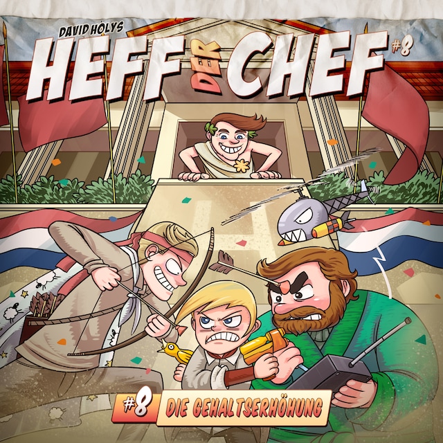 Couverture de livre pour Heff der Chef, Folge 8: Die Gehaltserhöhung