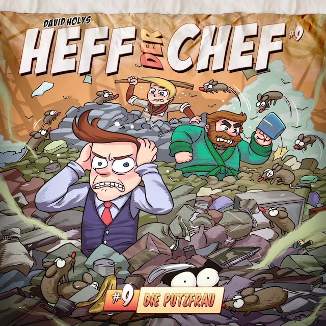 Book cover for Heff der Chef, Folge 9: Die Putzfrau