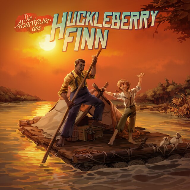 Boekomslag van Holy Klassiker, Folge 35: Die Abenteuer des Huckleberry Finn