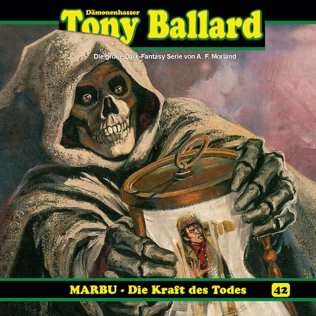 Boekomslag van Tony Ballard, Folge 42: MARBU - Die Kraft des Todes
