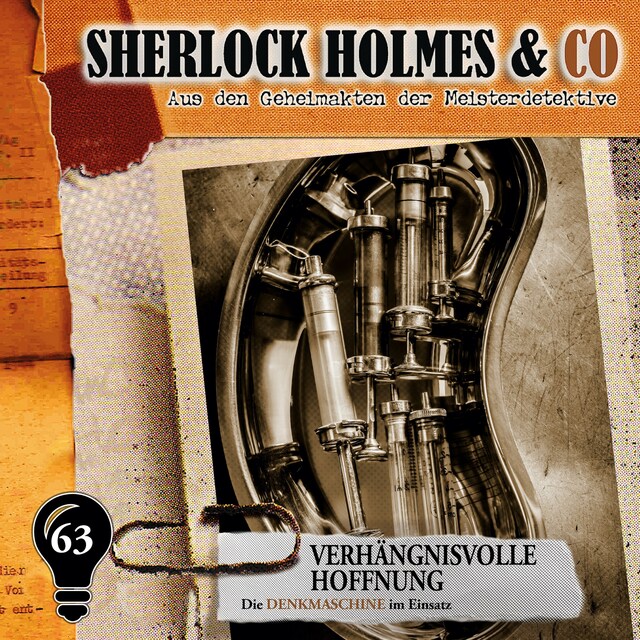 Buchcover für Sherlock Holmes & Co, Folge 63: Verhängnisvolle Hoffnung