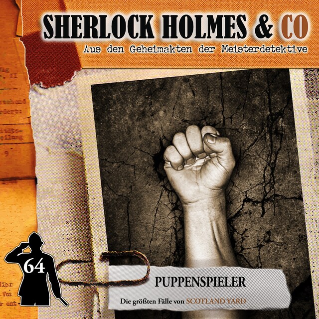 Boekomslag van Sherlock Holmes & Co, Folge 64: Puppenspieler