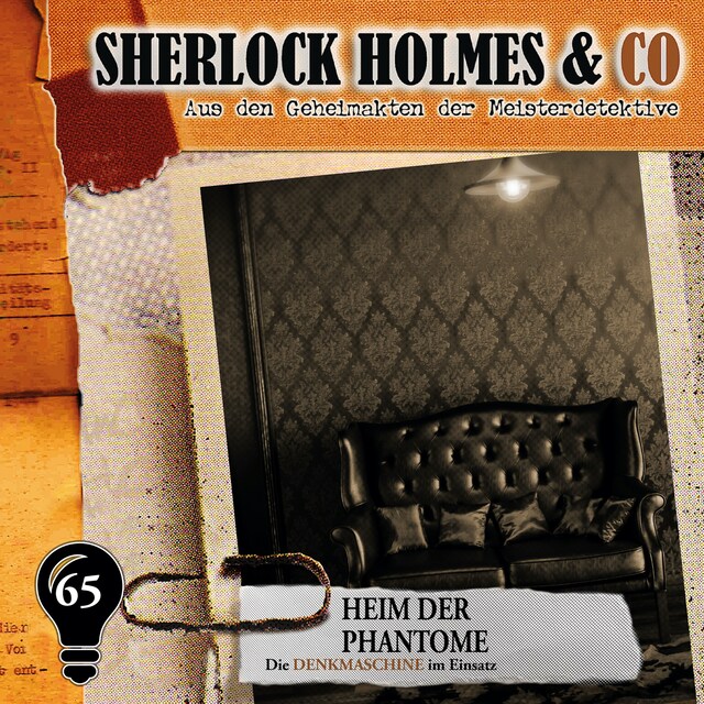 Book cover for Sherlock Holmes & Co, Folge 65: Heim der Phantome