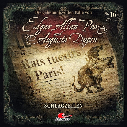Edgar Allan Poe & Auguste Dupin, Folge 16: Schlagzeilen bookCoverFor