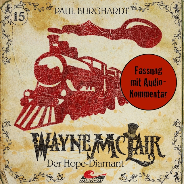 Book cover for Wayne McLair, Folge 15: Der Hope-Diamant (Fassung mit Audio-Kommentar)