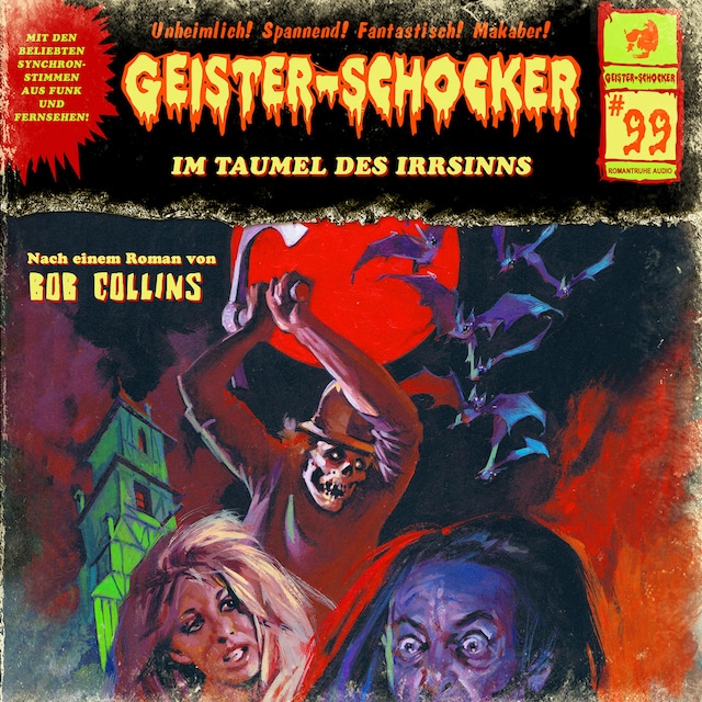 Book cover for Geister-Schocker, Folge 99: Im Taumel des Irrsinns