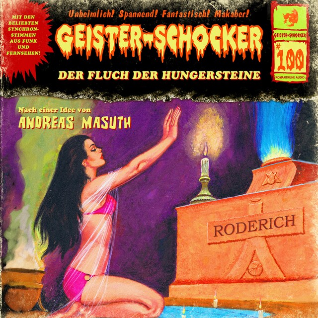 Geister-Schocker, Folge 100: Der Fluch der Hungersteine Book cover for Geister-Schocker, Folge 100: Der Fluch der Hungersteine