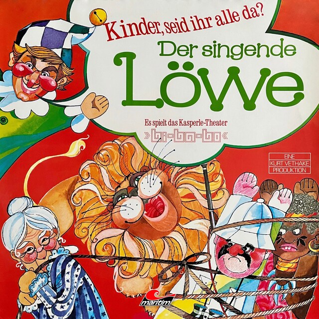 Book cover for Kasperle, Der singende Löwe