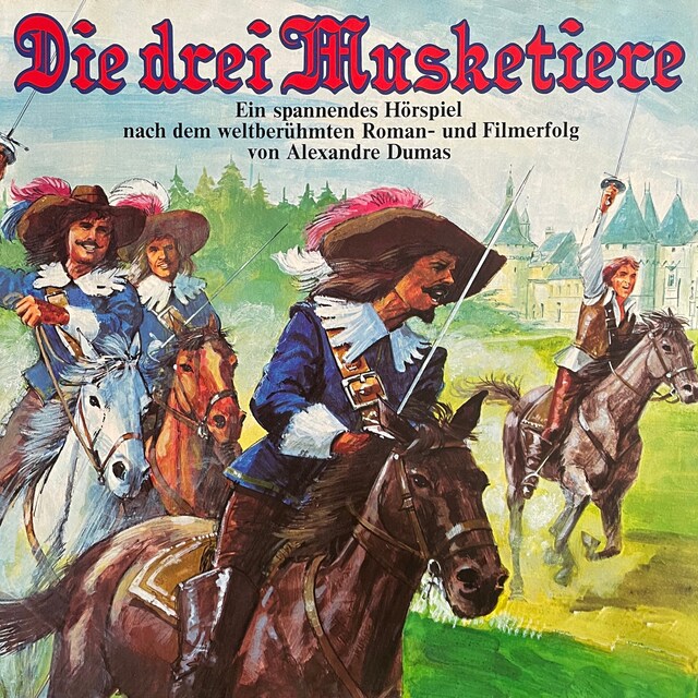 Copertina del libro per Die drei Musketiere