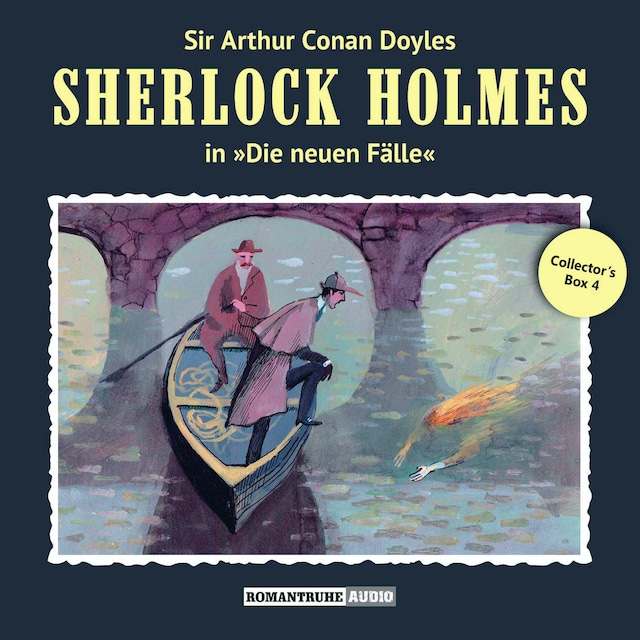 Buchcover für Sherlock Holmes, Die neuen Fälle, Collector's Box 4