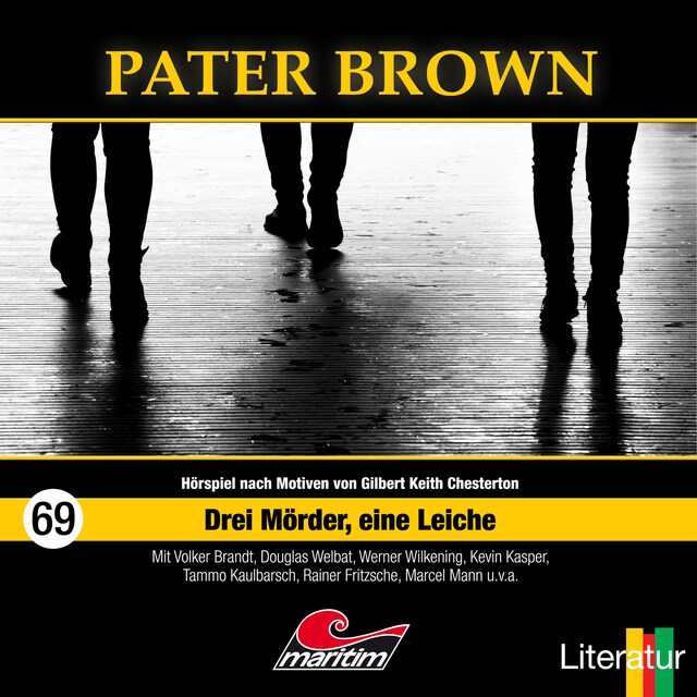 Couverture de livre pour Pater Brown, Folge 69: Drei Mörder, eine Leiche