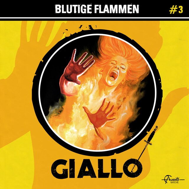 Book cover for Giallo, Folge 3: Blutige Flammen