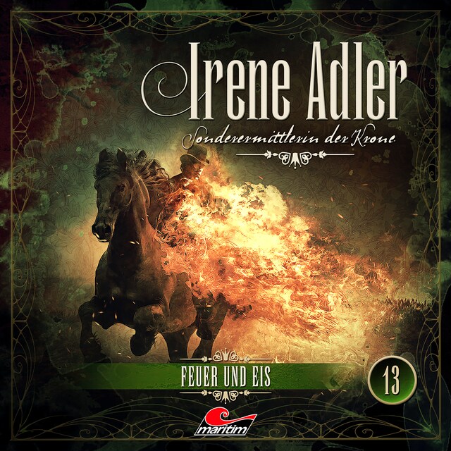 Buchcover für Irene Adler, Sonderermittlerin der Krone, Folge 13: Feuer und Eis