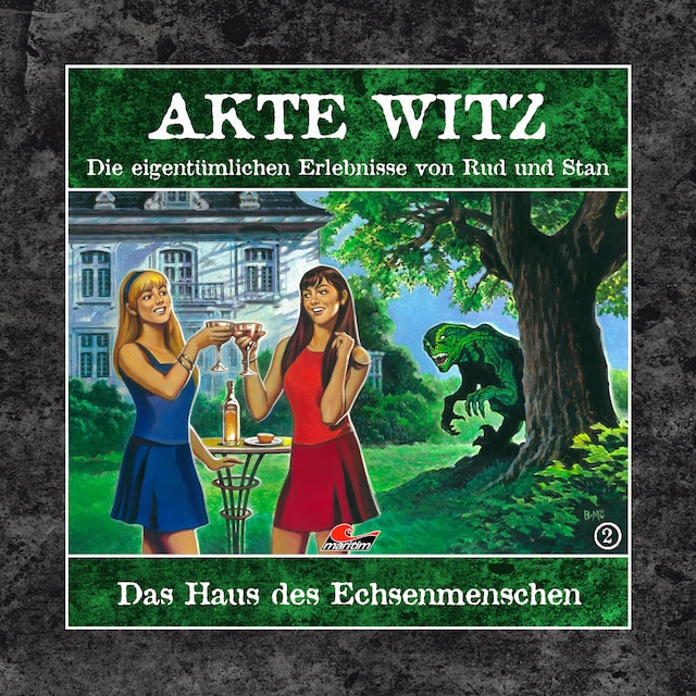 Book cover for Akte Witz, Folge 2: Das Haus des Echsenmenschen