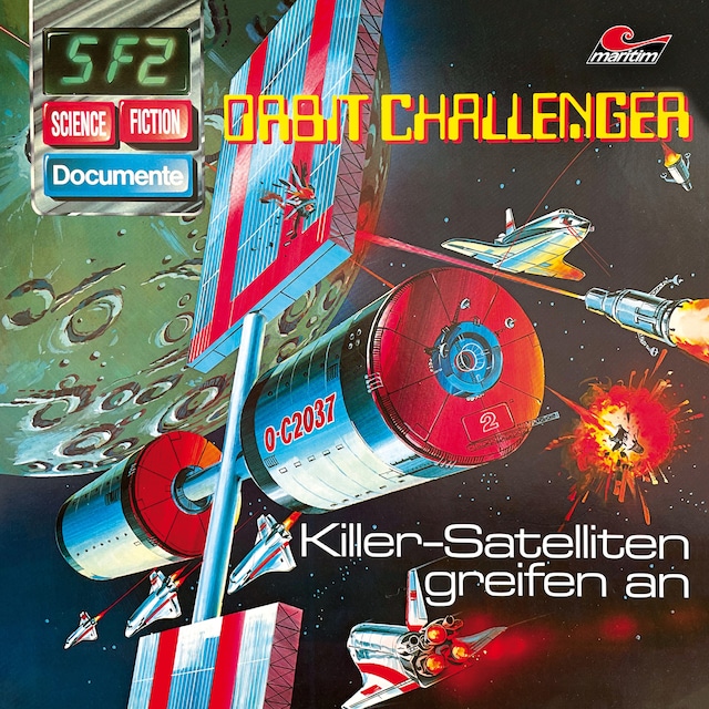 Boekomslag van Science Fiction Documente, Folge 2: Orbit Challenger - Killer-Satelliten greifen an