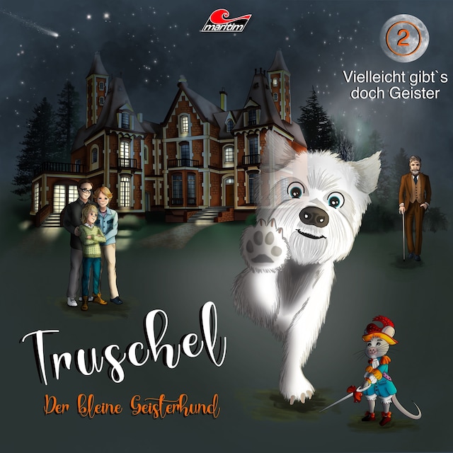 Bokomslag for Truschel der kleine Geisterhund, Folge 2: Vielleicht gibt es doch Geister