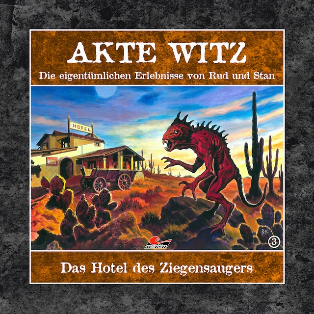 Book cover for Akte Witz, Folge 3: Das Hotel des Ziegensaugers
