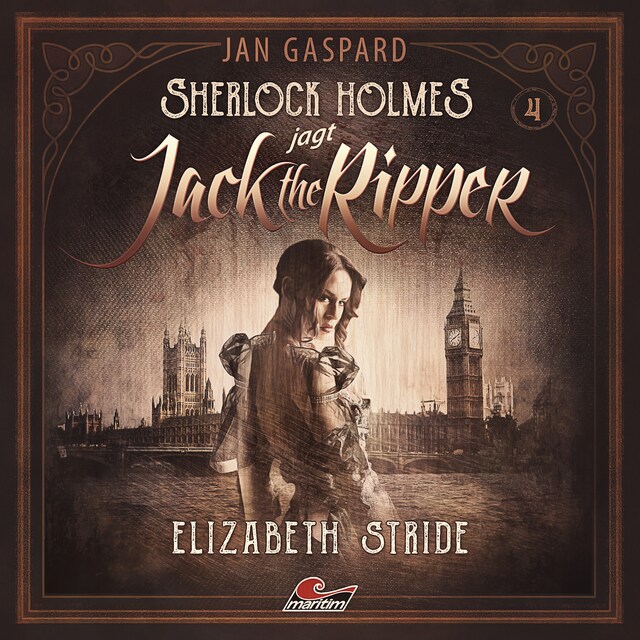 Couverture de livre pour Sherlock Holmes, Sherlock Holmes jagt Jack the Ripper, Folge 4: Elizabeth Stride