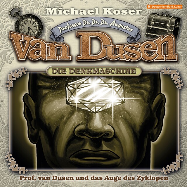 Couverture de livre pour Professor van Dusen, Folge 32: Professor van Dusen und das Auge des Zyklopen