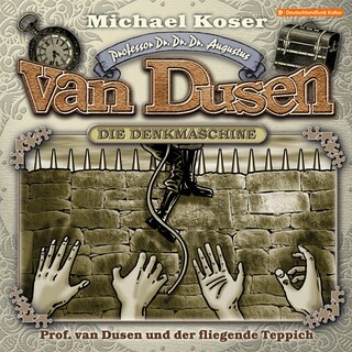 Professor van Dusen, Folge 33: Professor van Dusen und der fliegende Teppich als Hörbuch