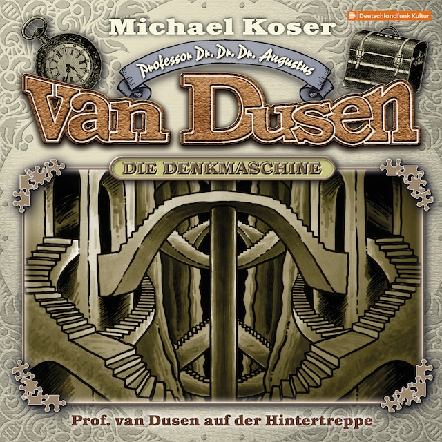 Copertina del libro per Professor van Dusen, Folge 39: Professor van Dusen auf der Hintertreppe