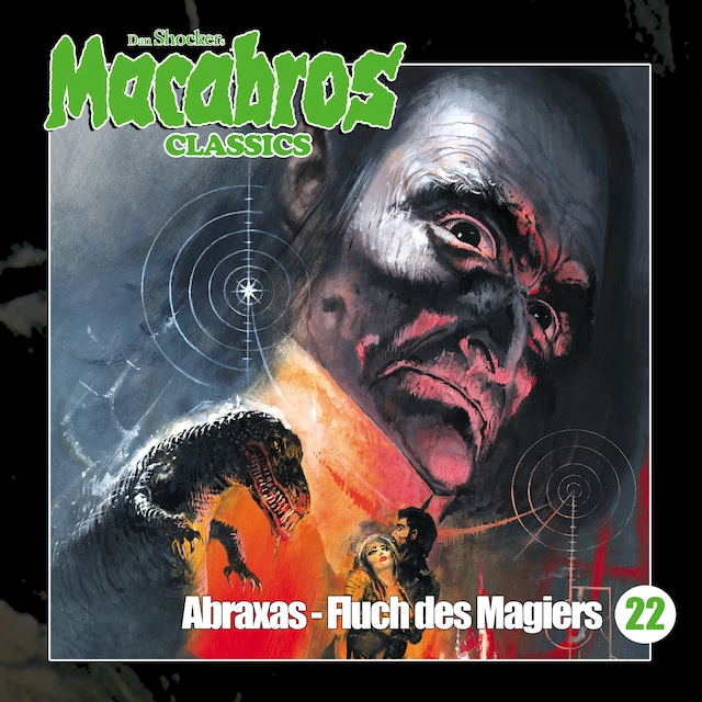 Macabros - Classics, Folge 22: Abraxas - Fluch des Magiers Book cover for Macabros - Classics, Folge 22: Abraxas - Fluch des Magiers