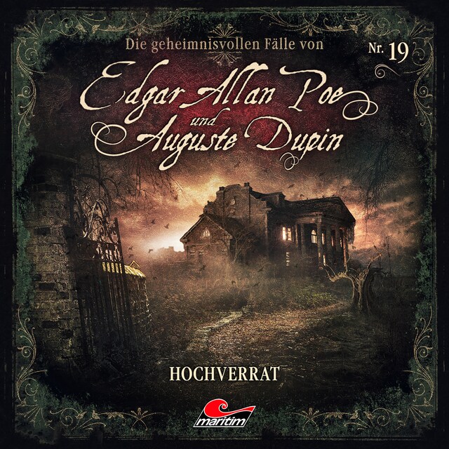 Book cover for Edgar Allan Poe & Auguste Dupin, Folge 19: Hochverrat