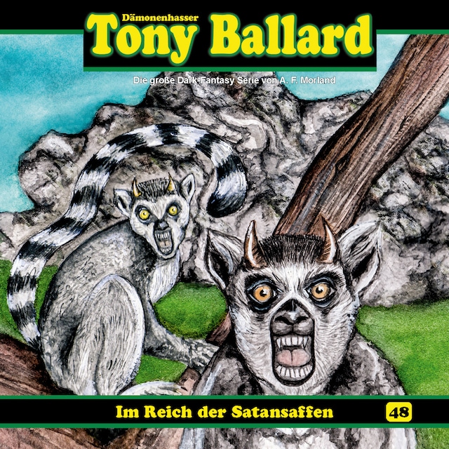 Couverture de livre pour Tony Ballard, Folge 48: Im Reich der Satansaffen