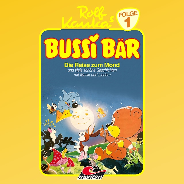 Buchcover für Bussi Bär, Folge 1: Die Reise zum Mond