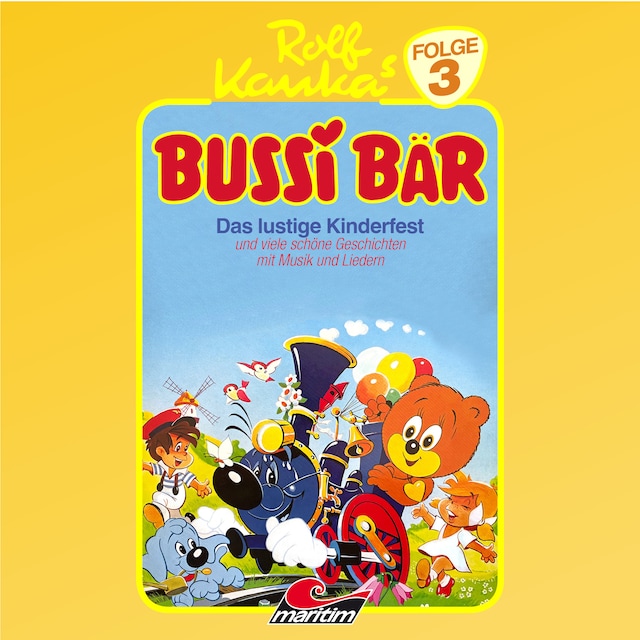 Portada de libro para Bussi Bär, Folge 3: Das lustige Kinderfest