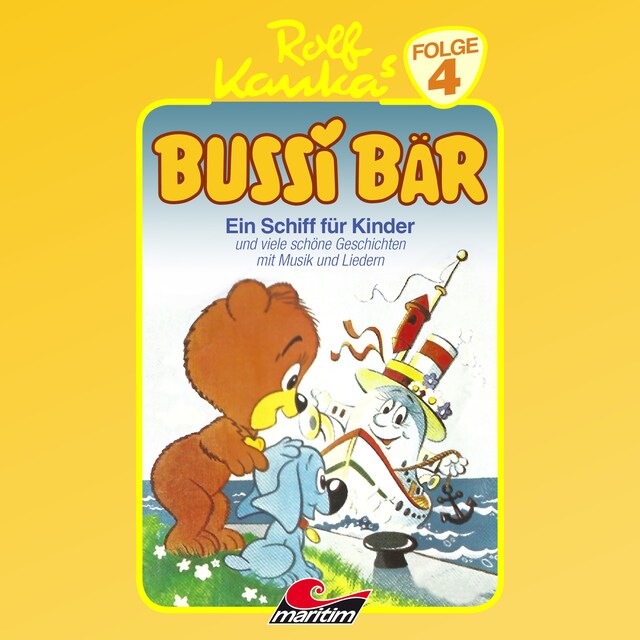 Kirjankansi teokselle Bussi Bär, Folge 4: Ein Schiff für Kinder