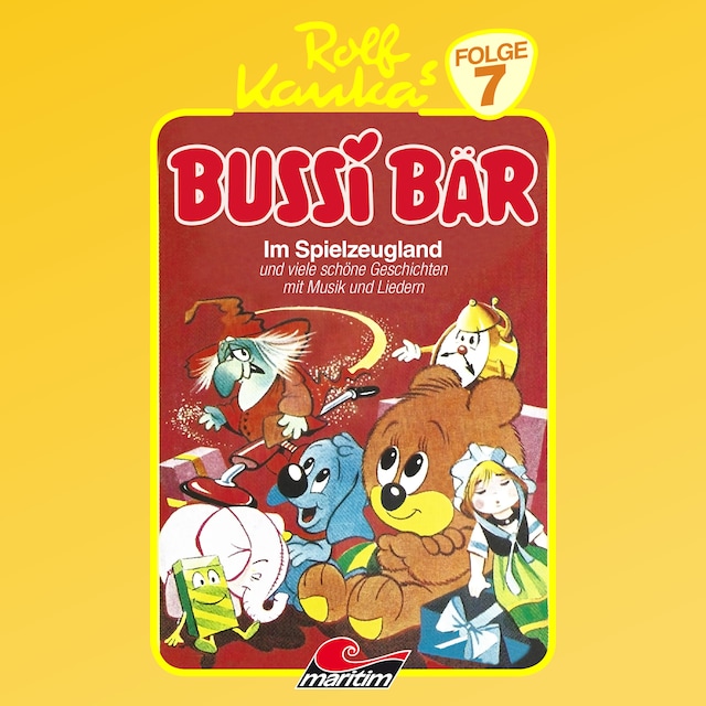 Book cover for Bussi Bär, Folge 7: Im Spielzeugland