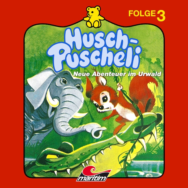 Okładka książki dla Husch-Puscheli, Folge 3: Neue Abenteuer im Urwald